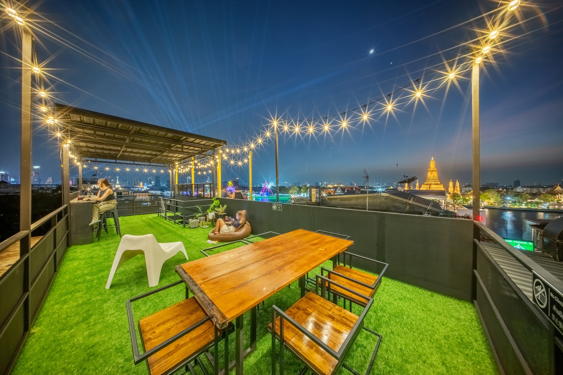 Rooftop Terrace View